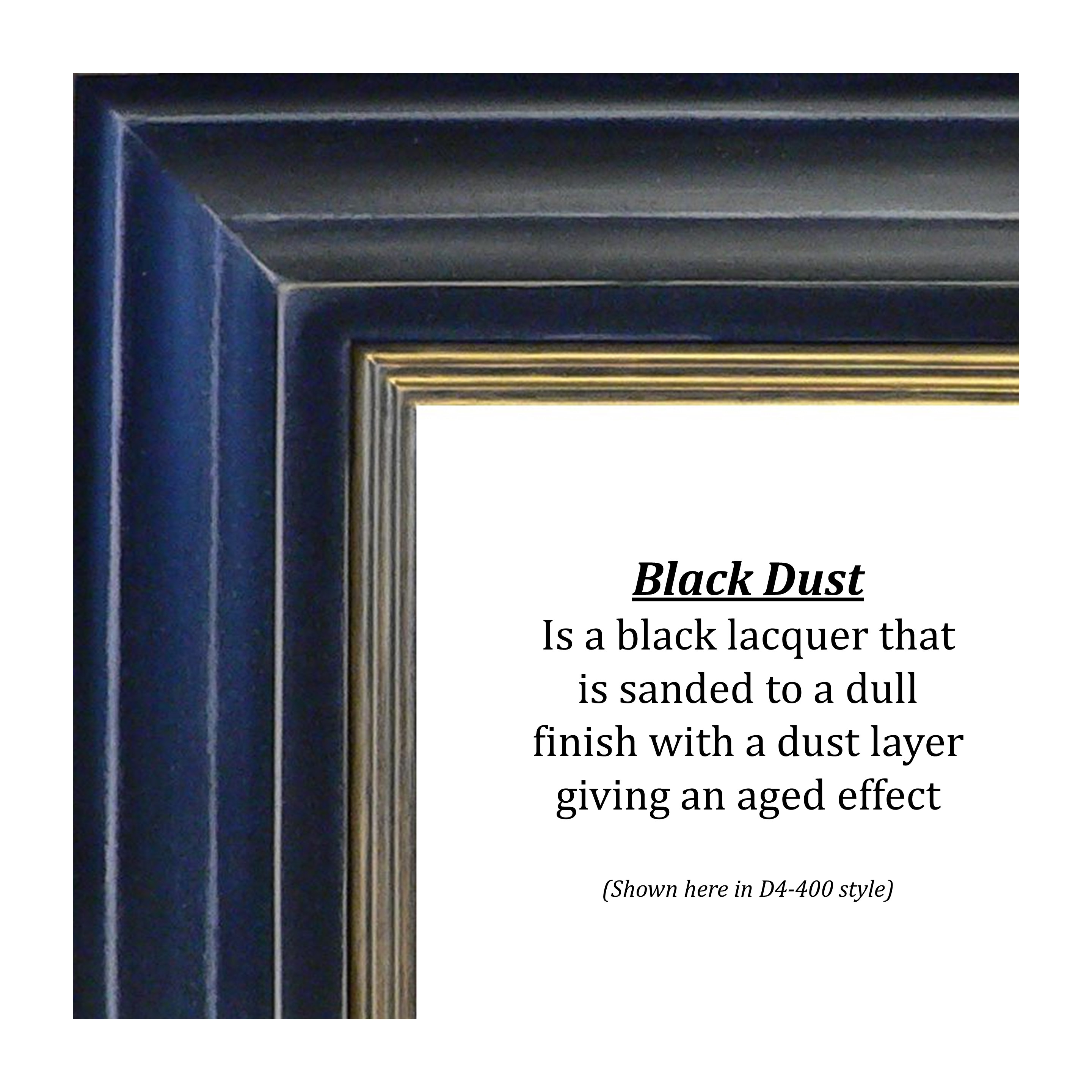 black dust finish image, bitterroot frames and publishing