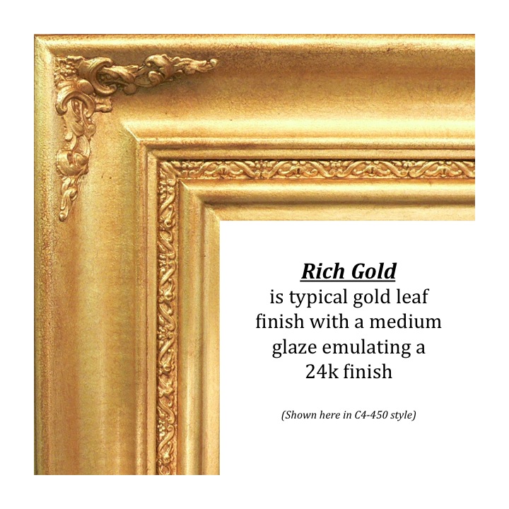 Rich Gold, Bitterroot Frames, finishes, custom frames