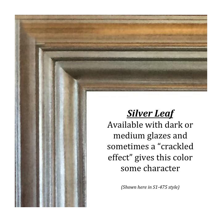 Silver Leaf, Bitterroot Frames, finishes, custom frames