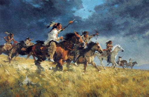 Ride Like the Wind, artist C.M. Dudash, limited edition giclee print