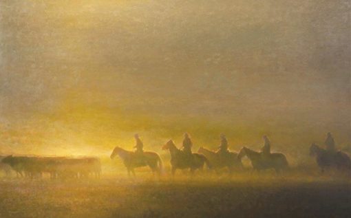 36x60 giclee prints, Morning on the Prairie by artist Rachel Warner