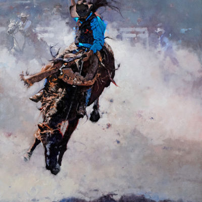 Rodeo- Flyin' High, giclee print by artist Michael Dudash