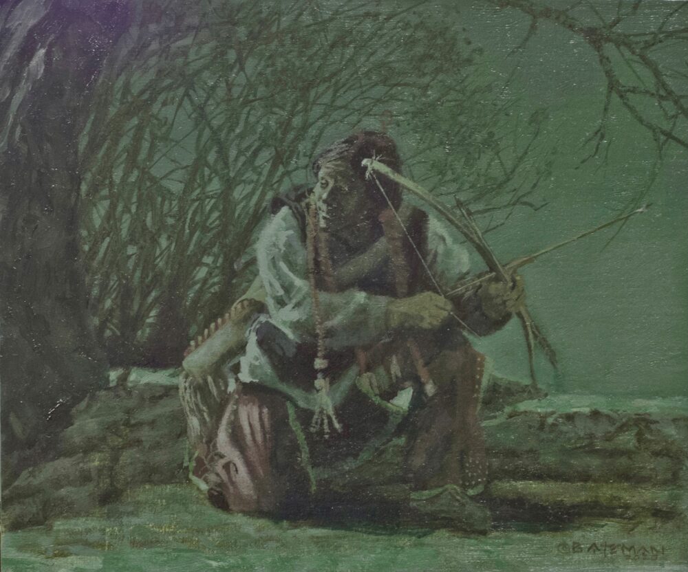 Brian Bateman original oil painting